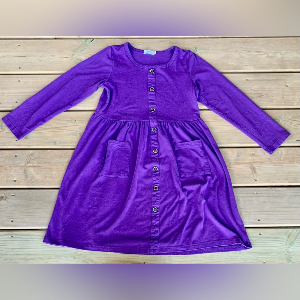 Purple Longsleeve Dress